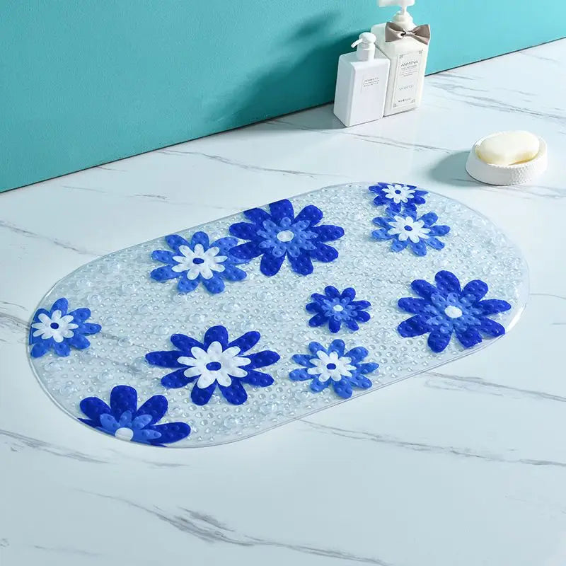 Afralia™ Cartoon Non-Slip Bathroom Mat with Suction Cup for Child Bathtub Eco-Friendly