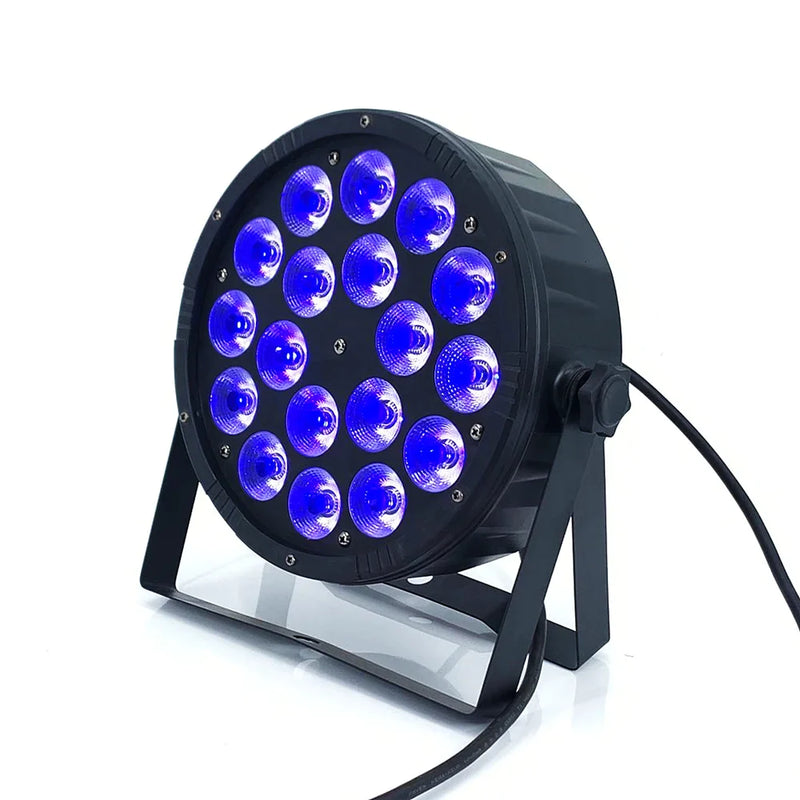 Afralia™ RGBWA UV LED PAR Disco Light Wireless Control DJ Stage Wash Light