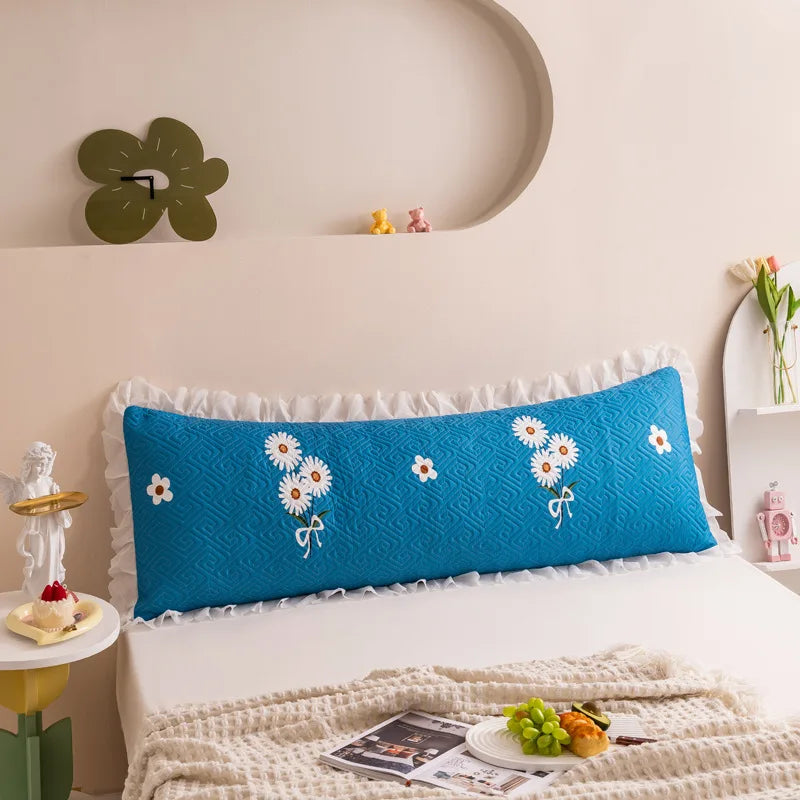 Afralia™ Waterproof Ins Fashion Thicken Quilted Long Body Pillow Cover Bedding