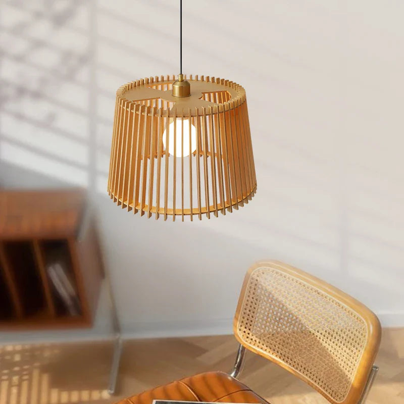 Afralia™ Birdcage Chandelier Pendant Lamp for Living Room and Bar Decor