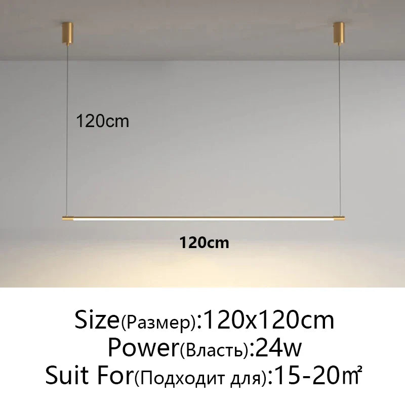 Afralia™ Modern Nordic LED Chandelier for Restaurant Bar Office Interior Lighting