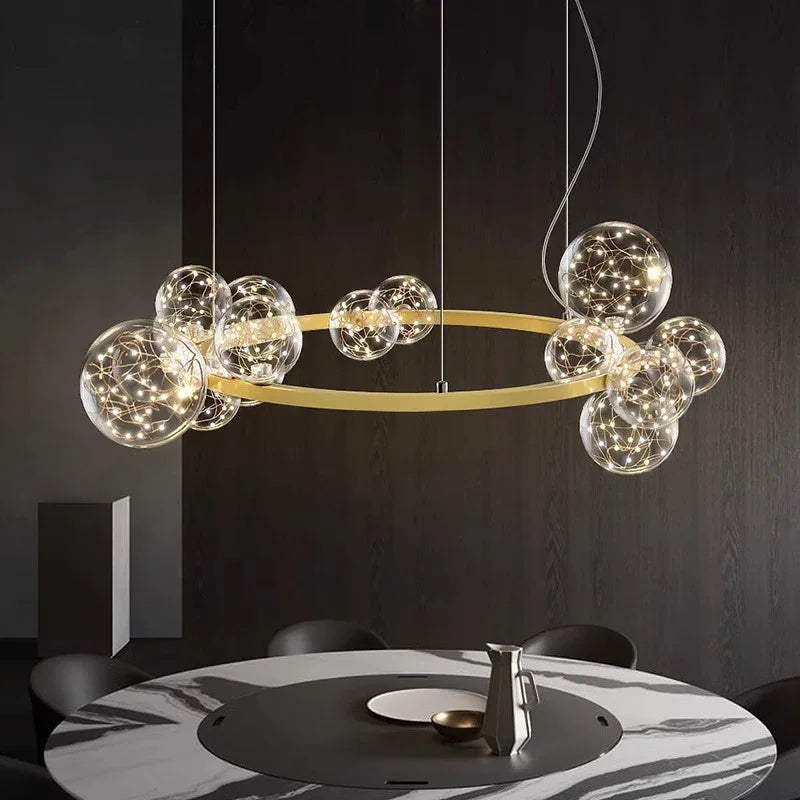 Afralia™ Nordic Pendant Chandelier: Elegant Ceiling and Dining Room Lighting