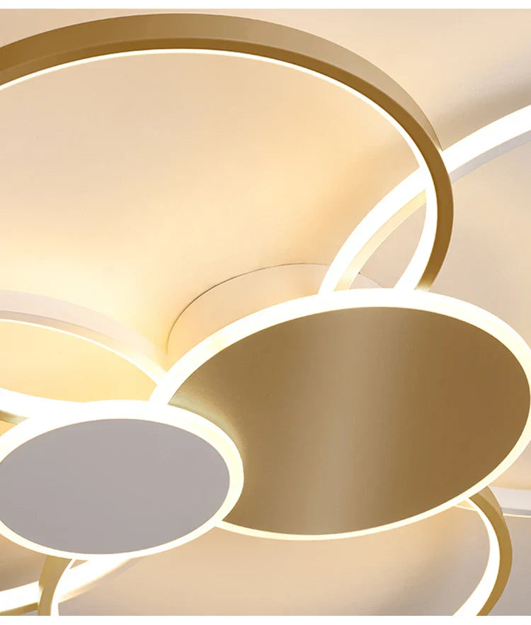 Afralia™ Acrylic Chandelier Light Modern Minimalist Ceiling Lamp for Living Dining Bedroom