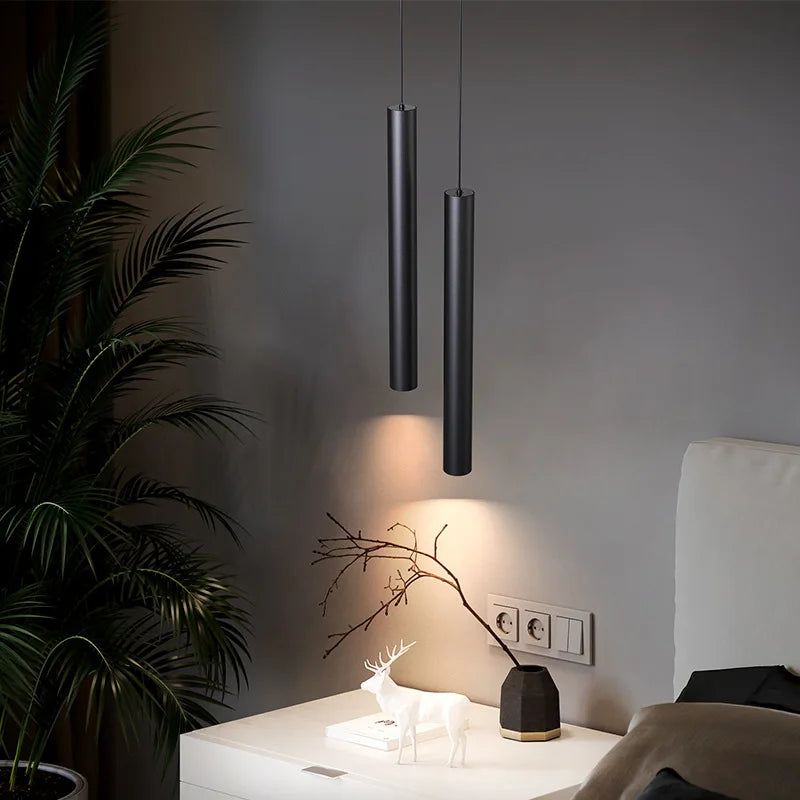 Afralia™ Minimalist Nordic LED Pendant Lights for Living Room and Bedside