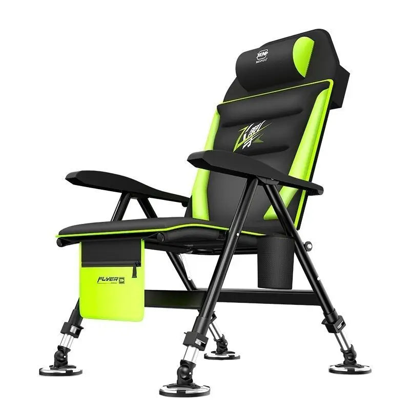 Afralia™ Foldable Fishing Chair - Thick Portable Camping Chair