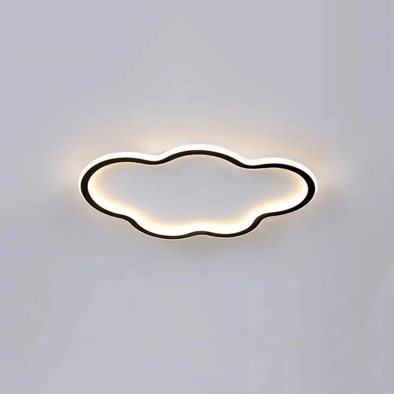 Afralia™ Cloudy White Kids Ceiling Lamp for Creative Bedroom Lighting