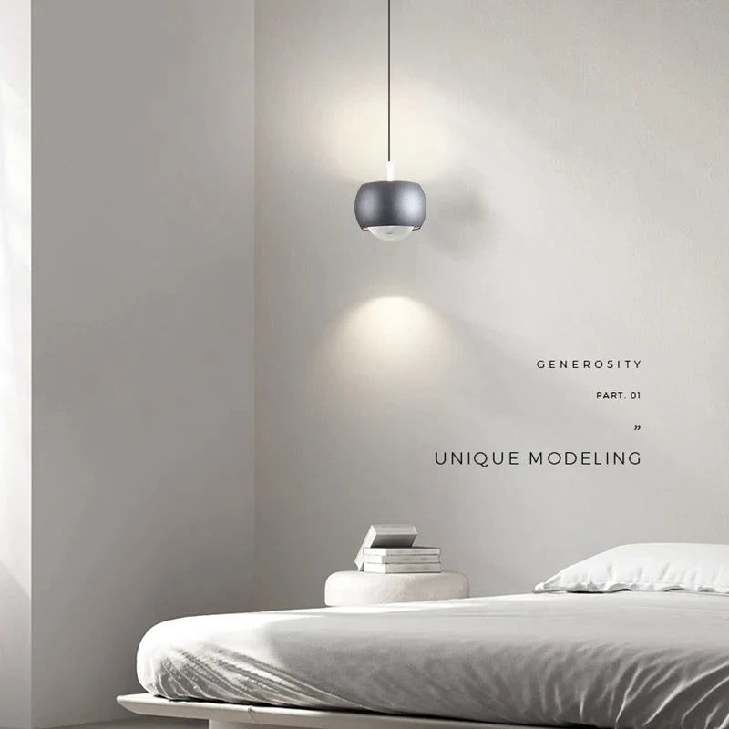 Afralia™ Nordic Led Pendant Light Kitchen Bedroom Modern Decor Hanging Lamp