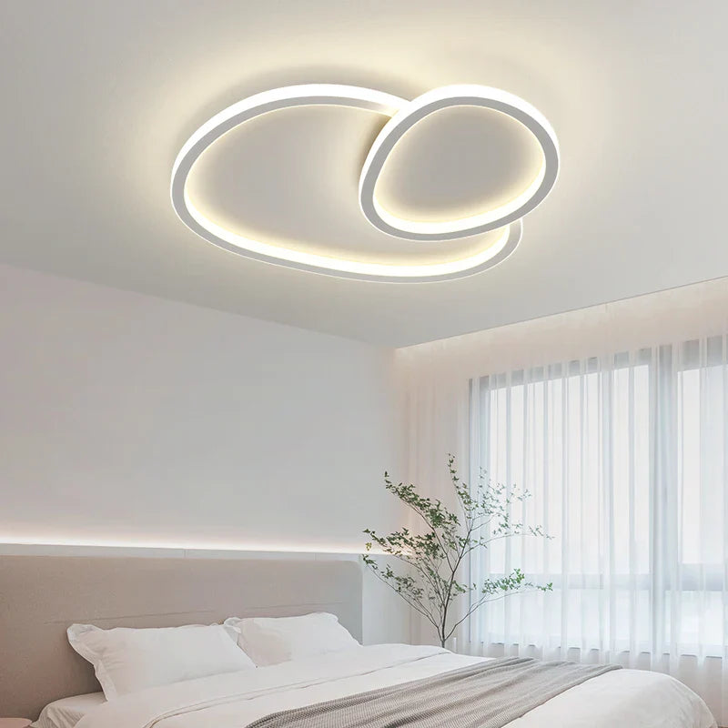 Afralia™ Modern LED Chandelier Lighting Package for Living Room - 2024 Collection