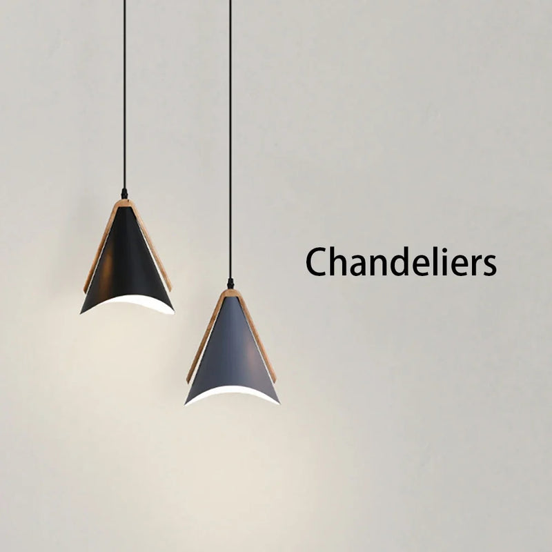 Afralia™ Nordic Chandelier - Modern Pendant Light for Living Room, Restaurant, and Bedroom