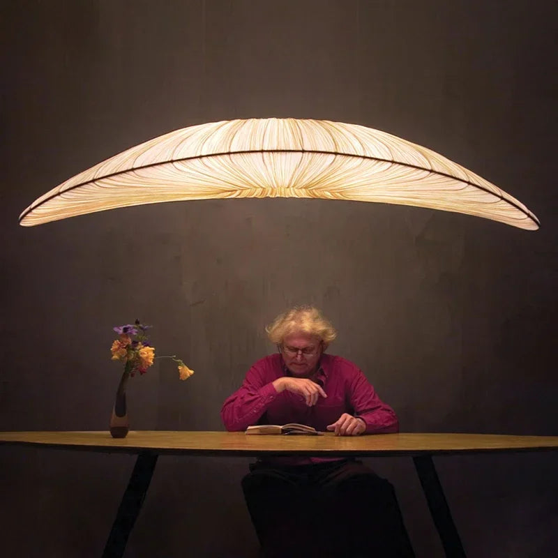 Afralia™ Marine Cloth Pendant Light: Designer Sailboat Chandelier for Dining & Bedroom