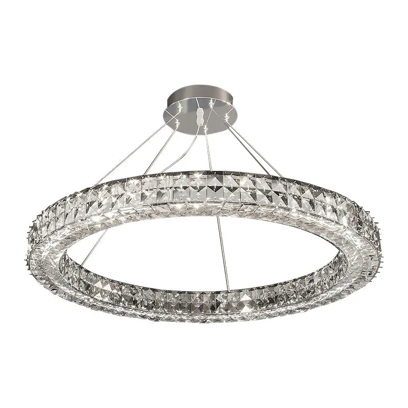 Afralia™ Crystal Pendant Light Chandelier for Luxe Home Decor