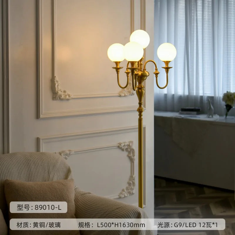 Afralia™ Medieval Copper Wall Lamp LED G9 Gold Lustre Vintage for Bedroom Living Room