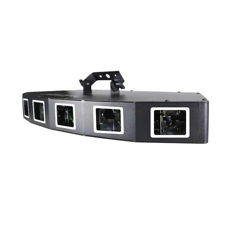 Afralia™ 6-Lens RGB Scanning Laser Projector for Disco DJ Party and Dance Floor