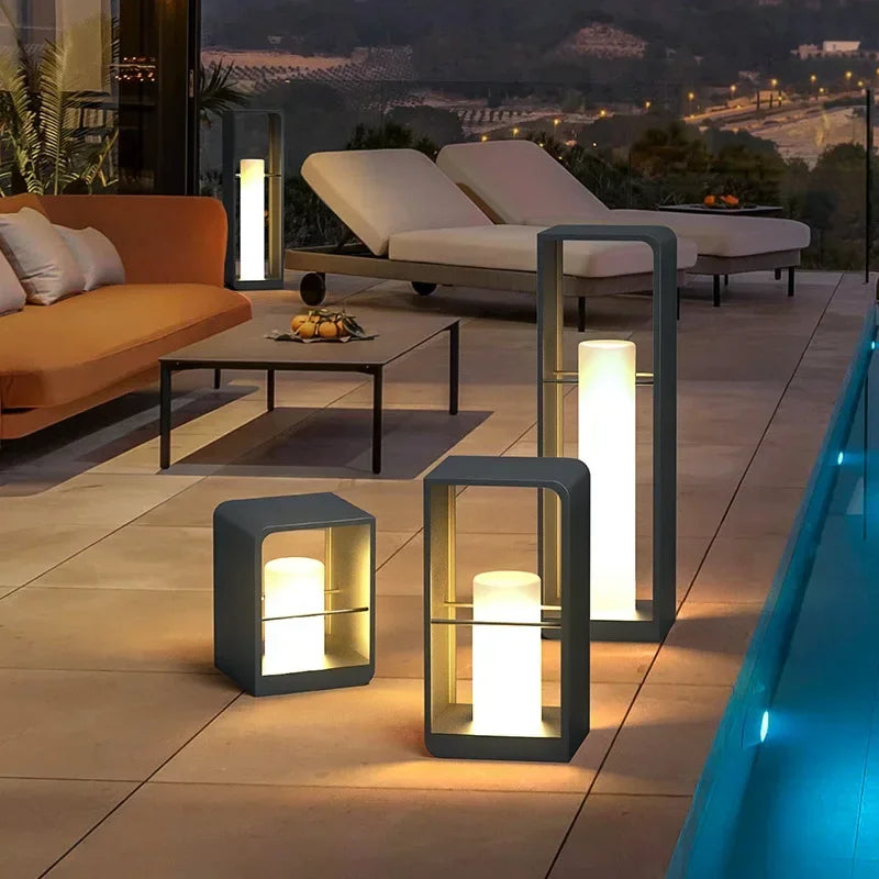 Afralia™ Solar LED Pathway Lights with Remote Control for Outdoor Garden, Yard, and Patio