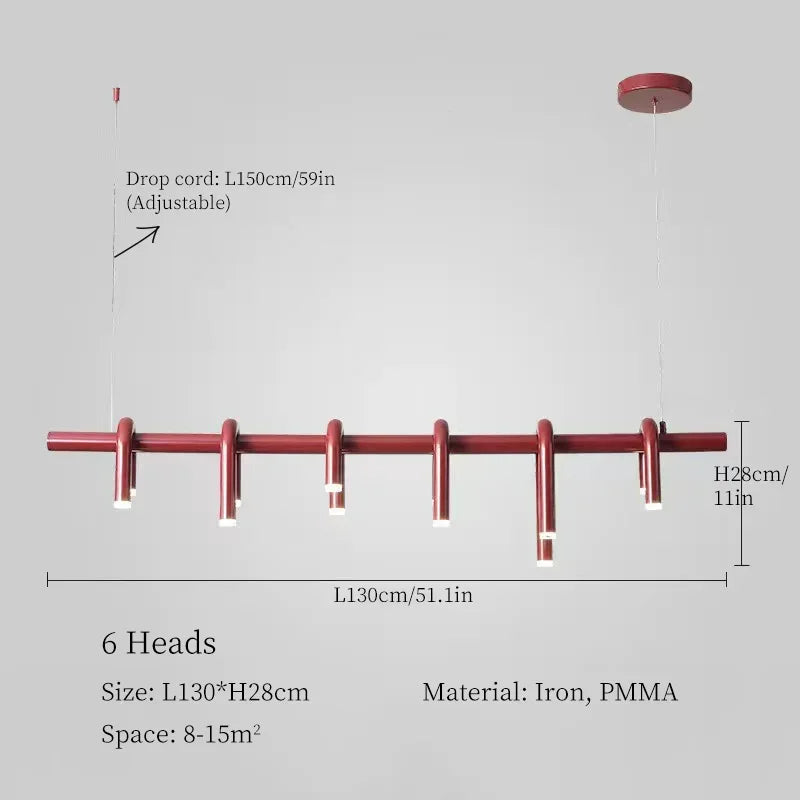 Afralia™ Nordic Simplicity LED Chandelier for Living and Dining Rooms - Designer Pendant Light