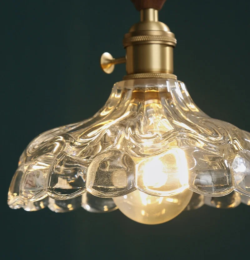 Afralia™ Nordic LED Glass Pendant Light - Modern Home Decor for Dining Room & Stairway