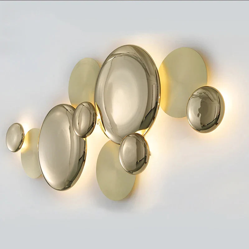 Afralia™ Gold Nordic LED Wall Lamp