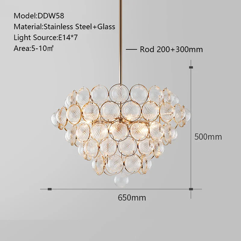 Afralia™ Round Ball Pendant Light Modern Nordic Minimalist Living Room Decor