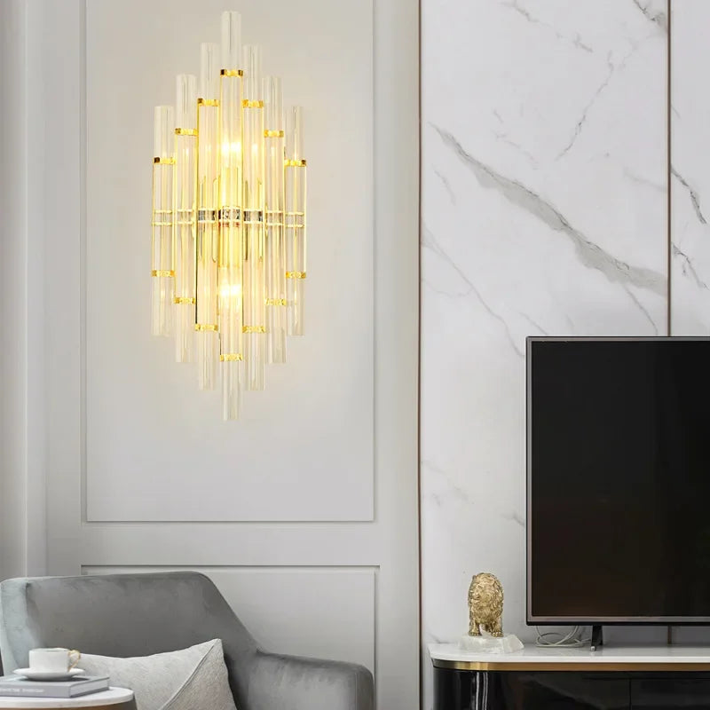 Afralia™ Modern LED Wall Lamps: Indoor Decor for Bedroom, Living Room, Study, Corridor, Aisle