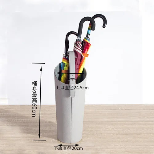 Afralia™ Umbrella Holder Organizer Stand for Home - Floor Rack Storage Bucket