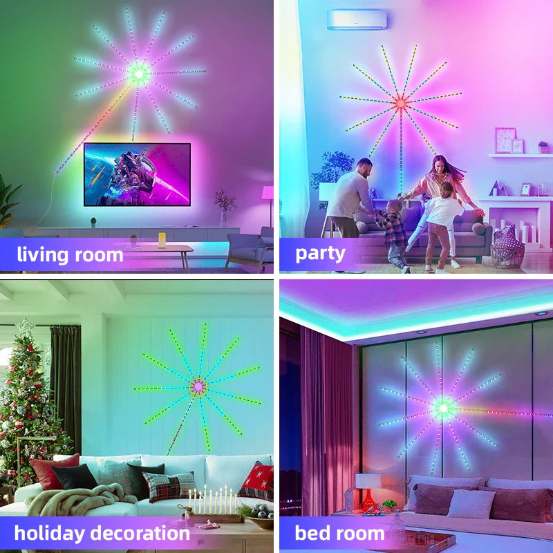 Afralia™ Zigbee 5050 RGB WiFi LED Strip for Smart Room Decor