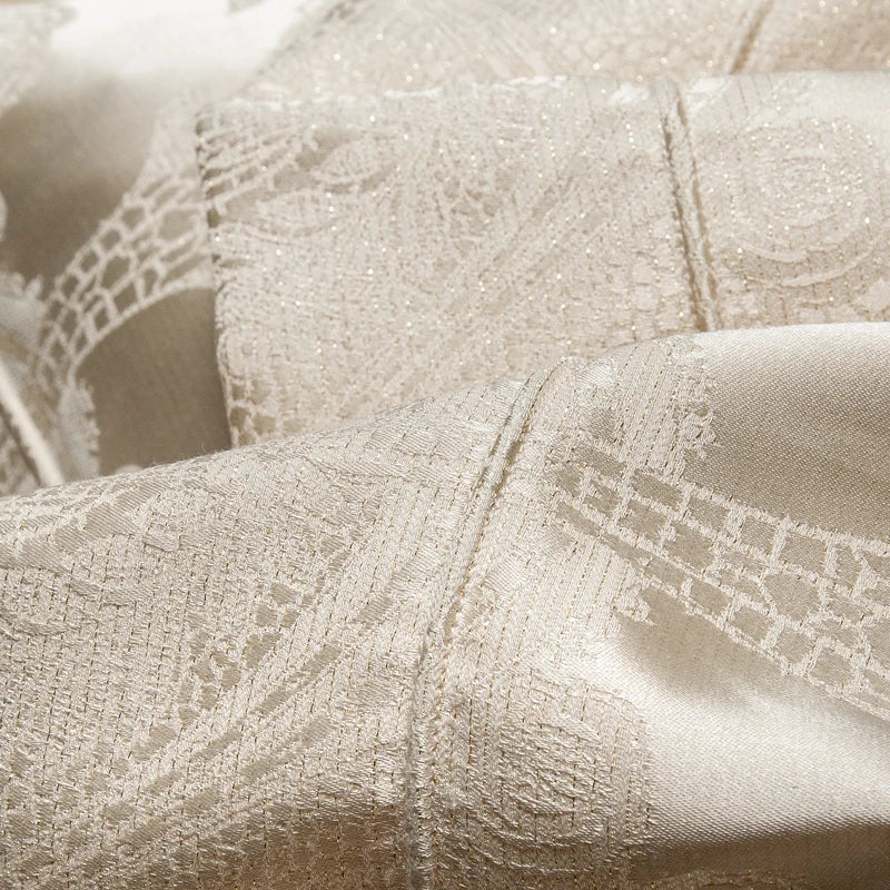 Afralia™ Jacquard Egyptian Cotton Bedding Set for Queen King Linens