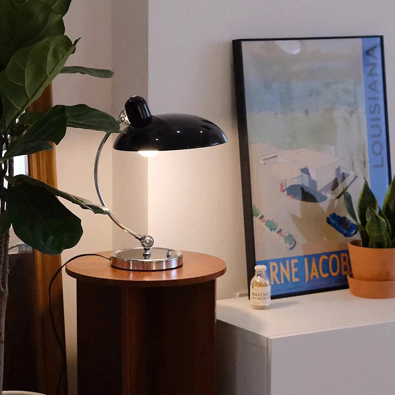 Afralia™ Bauhaus Vintage Desk Lamp - Adjustable & High Quality Craftsmanship