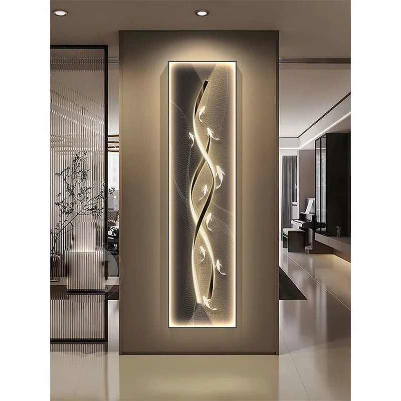 Afralia™ Dimmi Modern Abstract Wall Lamp for Living Room Bedroom Dining Room