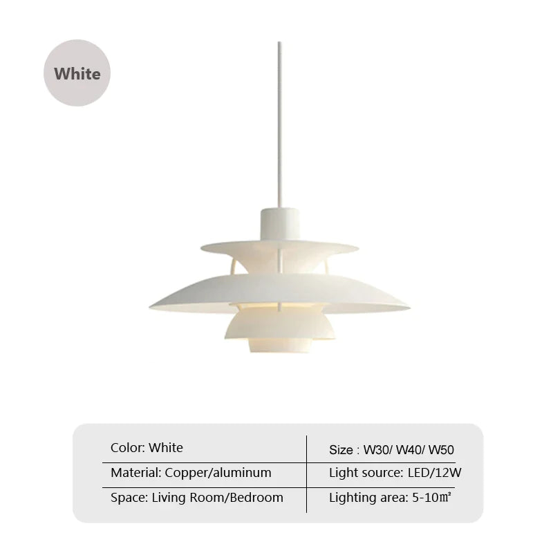 Afralia™ Colorful Umbrella Pendant Light for Dining Room and Bedroom