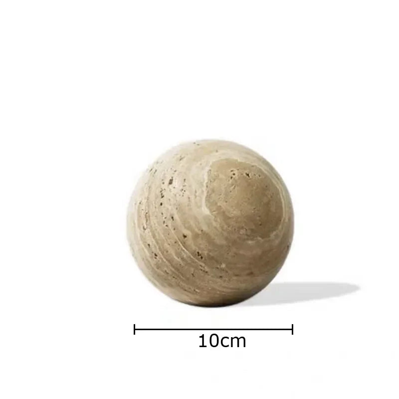 Afralia™ Stone Door Ornaments: Modern Desk Decor Resin Statue Ball Artwork Aesthetics