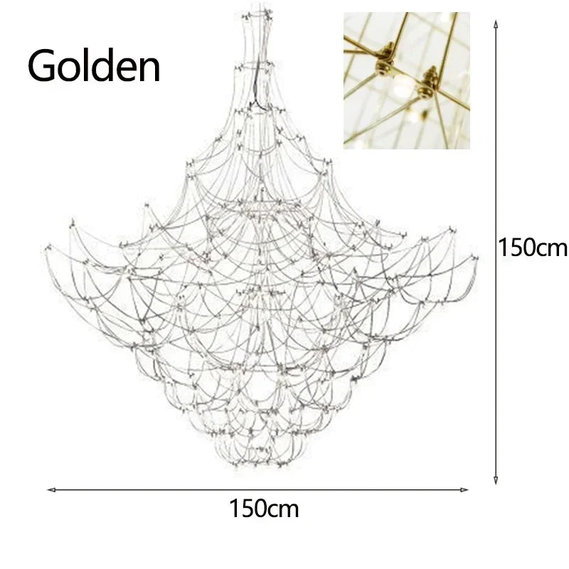 Afralia™ Starry Fireflies LED Branches Lamp for Duplex Townhouse Living Room