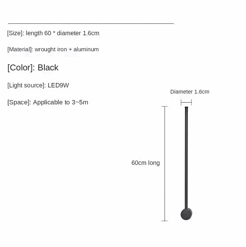 Afralia™ RGB Touch Wall Lamp LED Strip for Living Room and Bedroom