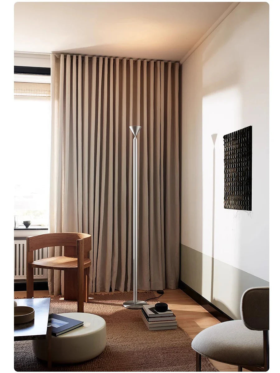 Afralia™ Metal Floor Lamp Living Room Stand Light Elegant High Standing Lamp