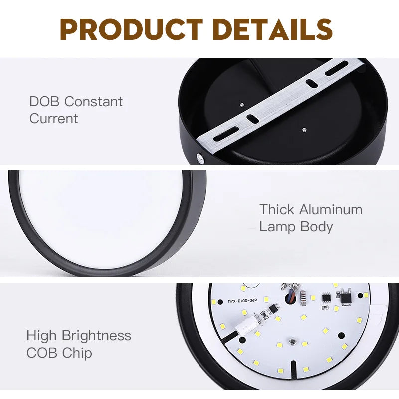 Afralia™ LED Ceiling Spot Downlight for Home Kitchen Lighting