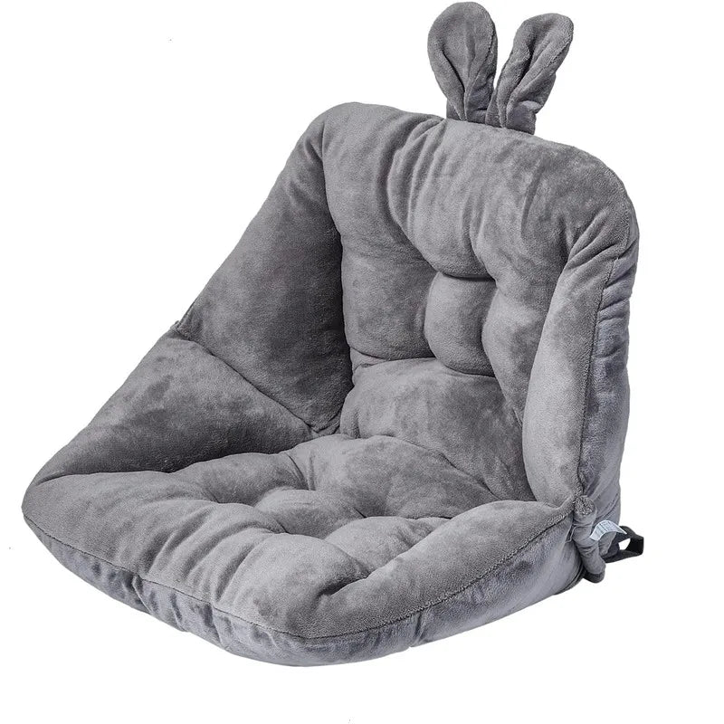 Afralia™ Velvet Chair Seat Cushion: Comfy & Cute Gaming Desk Rocking Backrest