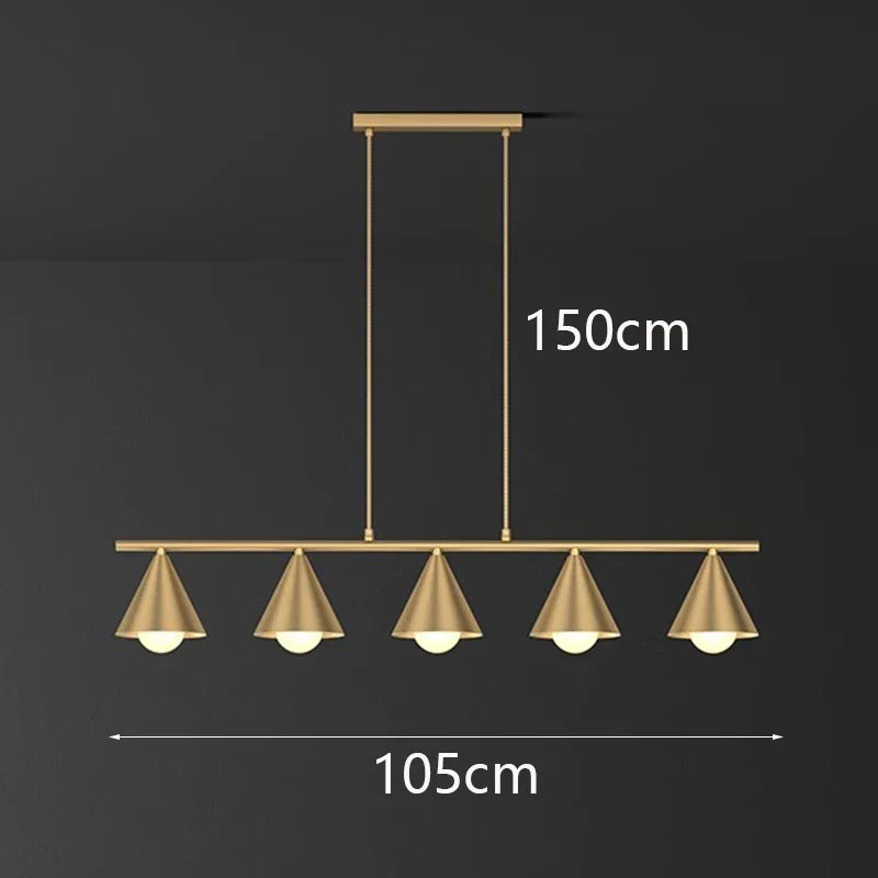 Afralia™ Nordic Chandeliers: Dining Room Pendant Lights Fixture for Indoor Lighting
