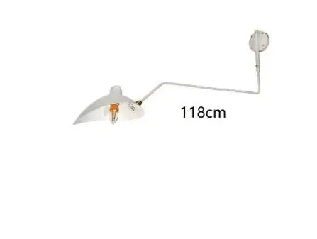 Afralia™ Black Serge Mouille Wall Lamp: Nordic Design, Creative Living Room Decor
