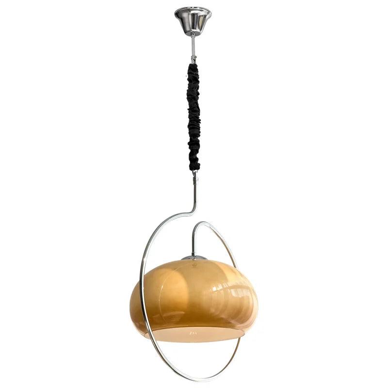 Cream Bauhaus Bedroom Pendant Lamp by Afralia™