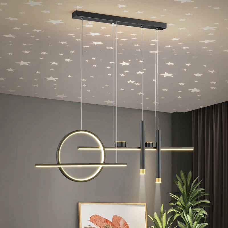 Afralia™ Nordic Designer Luxury Chandelier for Modern Minimalist Restaurant & Bar Tables