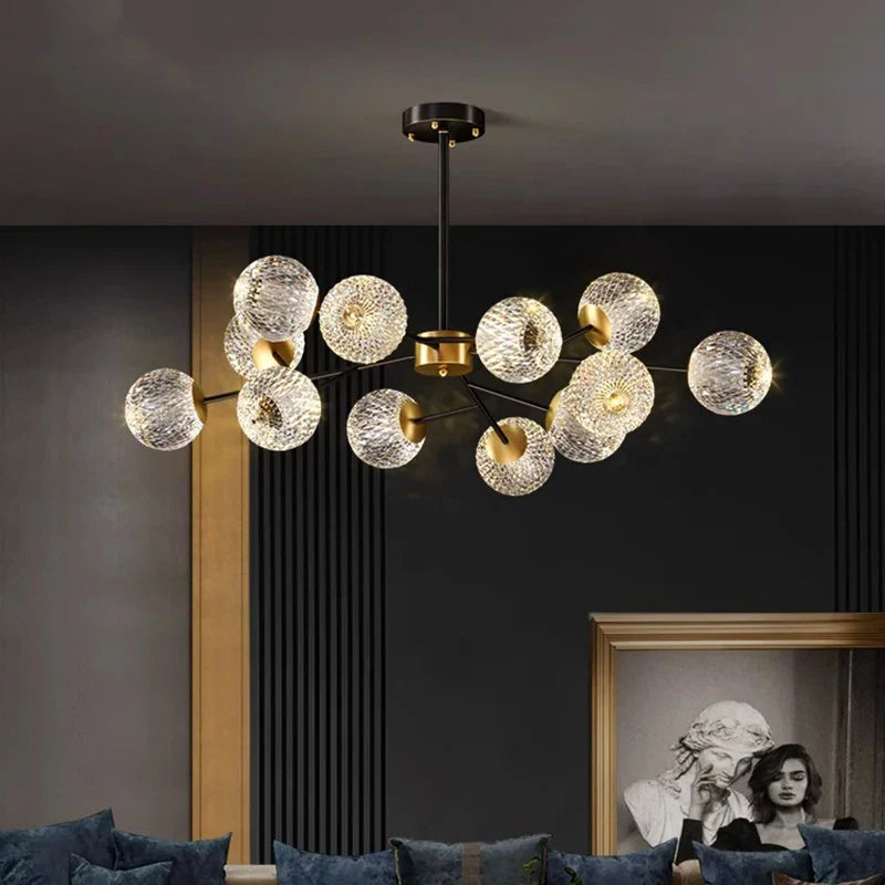 Nordic Home Decor Pendant Lamp Afralia™ Ceiling Chandelier for Living Room