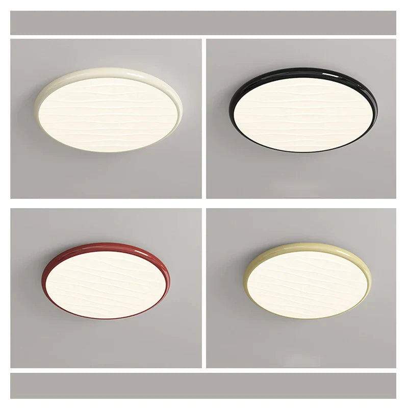 Afralia™ LED Ceiling Light: Nordic Minimalist Design, Remote Control, for Bedroom, Living Room