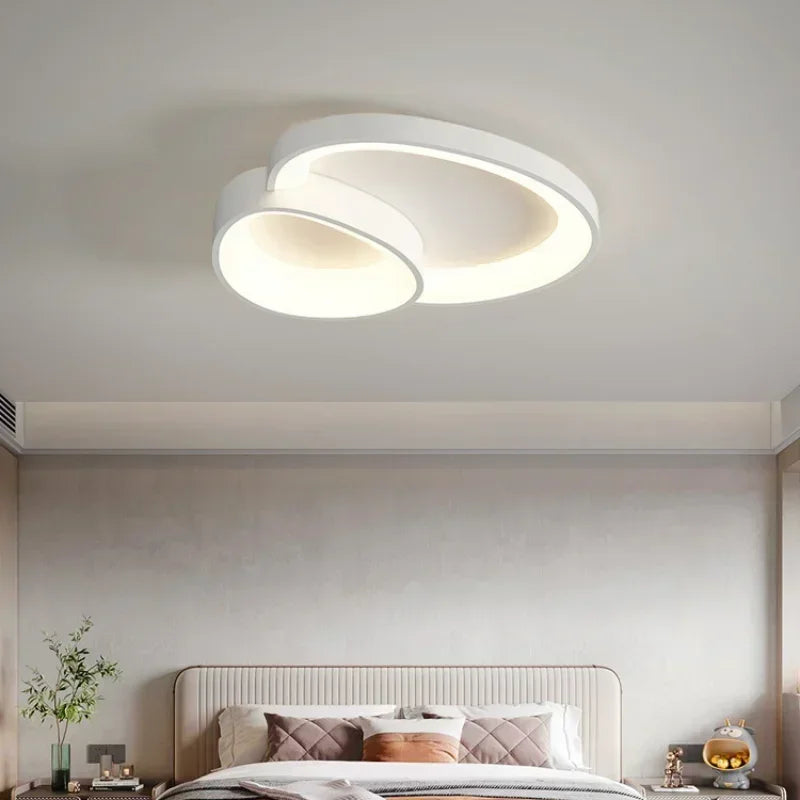 Afralia™ LED Dimmable Ceiling Lamp for Modern Minimalist Home Decor