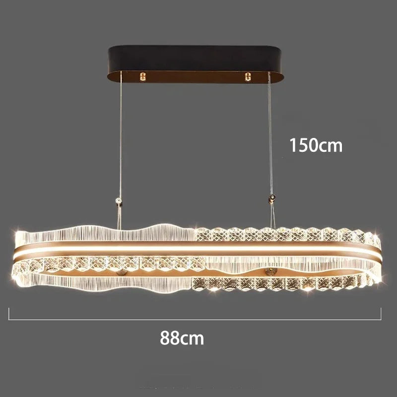 Afralia™ LED Pendant Chandeliers for Modern Home Decor and Indoor Lighting