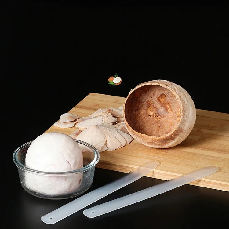 Afralia™ Coconut Opener Tool | Professional Grade | Reusable & Flexible | Durable Scraping Scraper