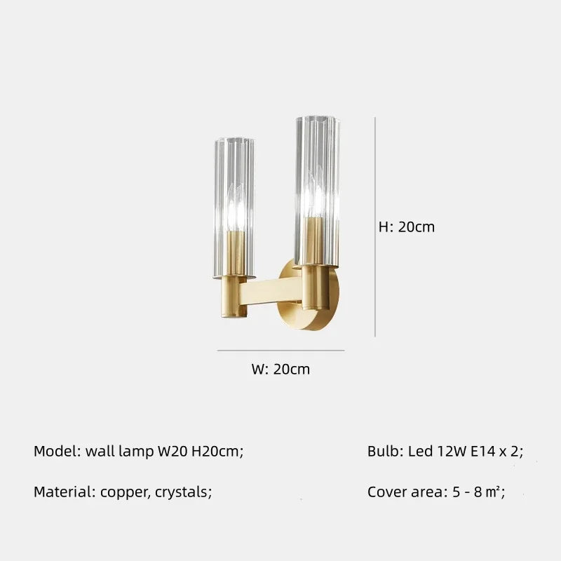 Afralia™ Crystal Chandelier Pendant Lights - Luxury LED Lighting for Living Room