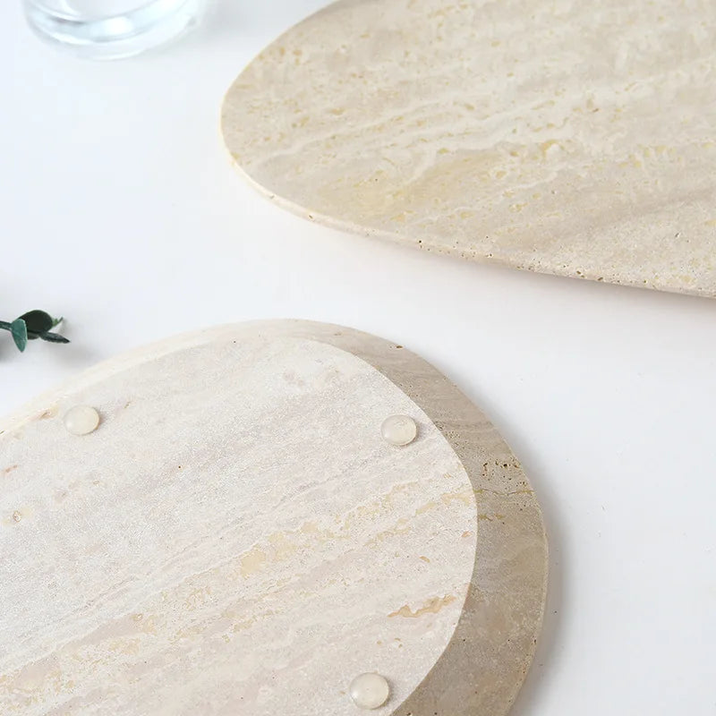 Afralia™ Marble Tray for Jewelry Display and Home Decor