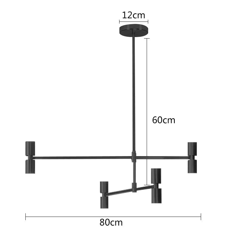 Afralia™ Nordic Iron Herringbone Pendant Light with Glass Ball Bubble for Modern Living Spaces