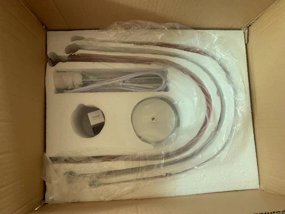 Afralia™ Pink Chandelier Pendant Light for Bedroom and Children's Room