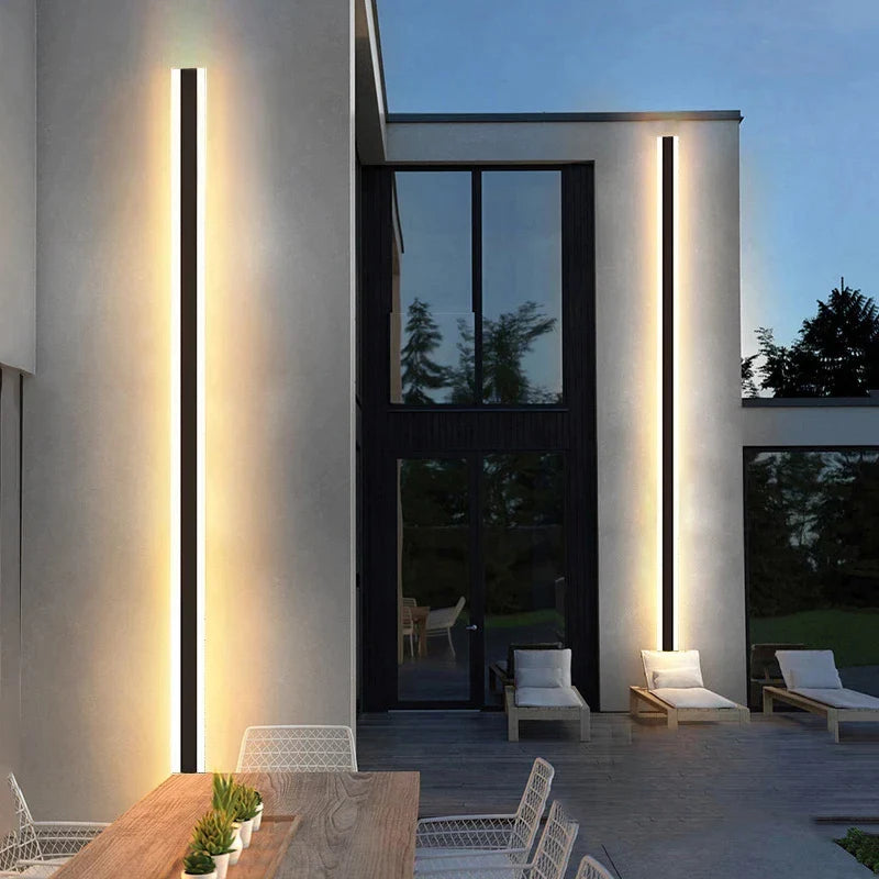 Afralia™ Modern Waterproof Wall Light for Porch Garden Garage Front Door Decoration