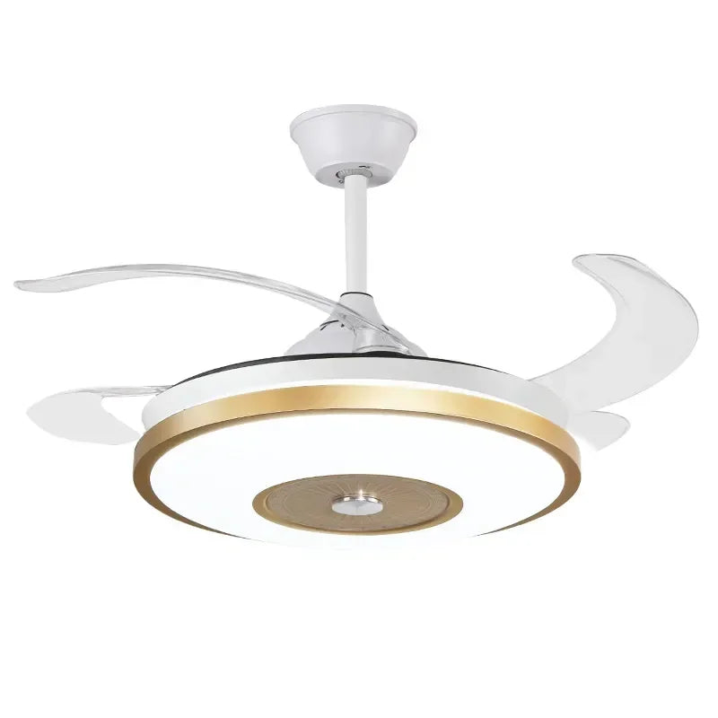 Afralia™ 42" LED Ceiling Fan with Remote, 6 Speeds & Reversible Light